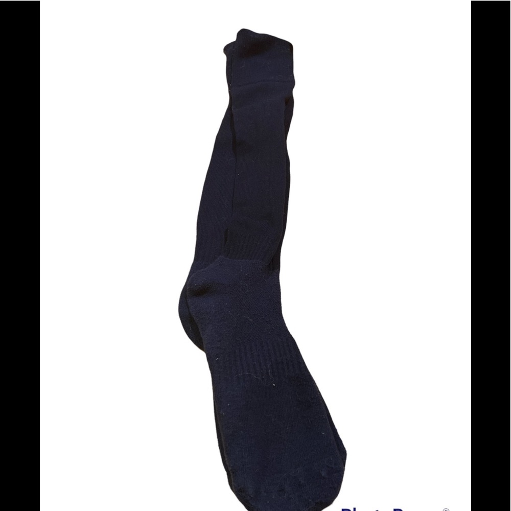 Mens baseball socks-blue in color